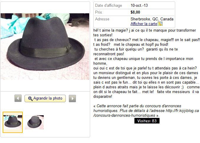 chapeau