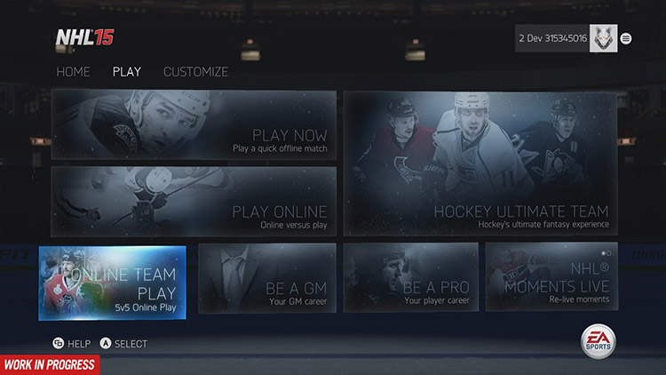 nhl15 otp