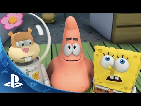 SpongeBob HeroPants- Announce Trailer | PS Vita